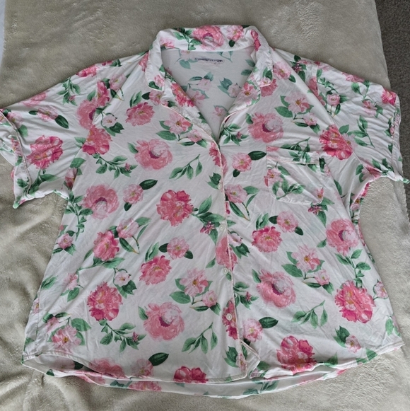 Victoria's Secret Other - Victoria's Secret Pj Floral Top Size XXL